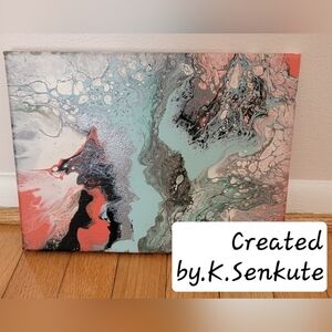 Origina, Hand crafted 9x12 by K. Senkute in Rochester Ny 2024